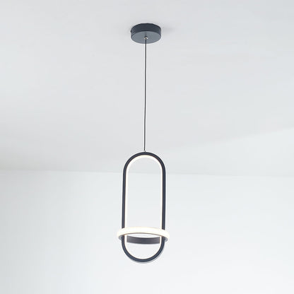 Arisha Modern Minimalist LED Ring Pendant Light Bedsides