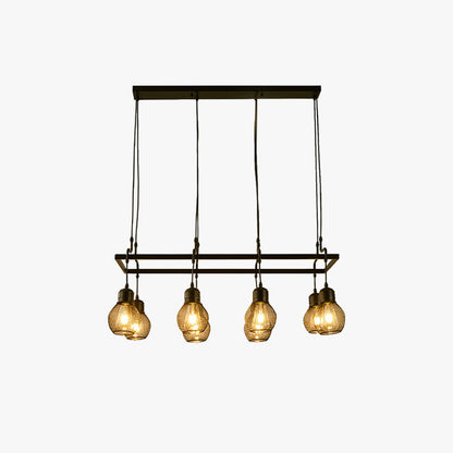 Silva Vintage Long Multihead Chandelier Dining Room/Bar/Living Room