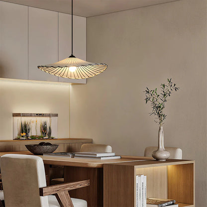 Avi Wabi-Sabi Retro LED Pendant Light Fabric/Metal Dining/Living Room