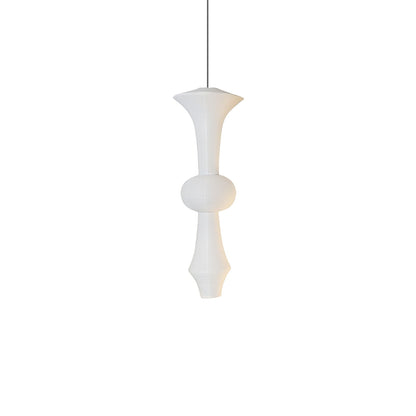 Faye Sculptural Paper Vertical Pendant Light