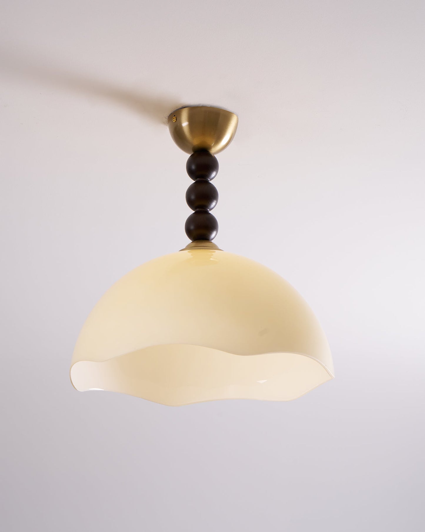 Amberis Vintage Amber Glass Ceiling Light