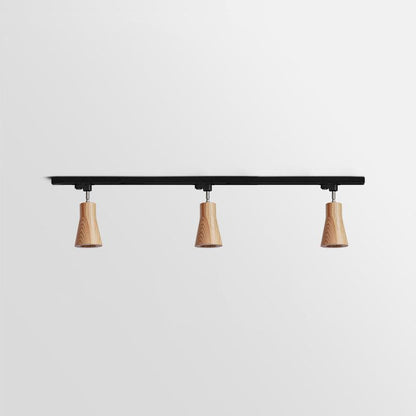 Finn Wood Track Ceiling Light Spotlight