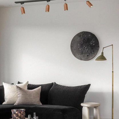 Finn Wood Track Ceiling Light Spotlight
