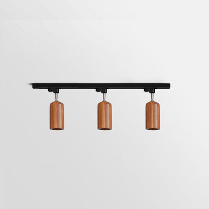 Finn Wood Track Ceiling Light Spotlight