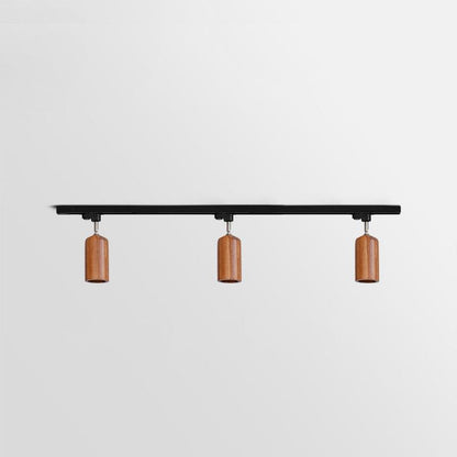 Finn Wood Track Ceiling Light Spotlight