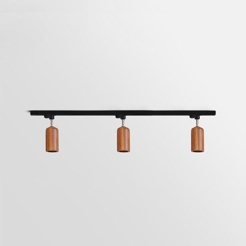 Finn Wood Track Ceiling Light Spotlight
