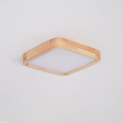Hano Wooden Geometric Ceiling Light