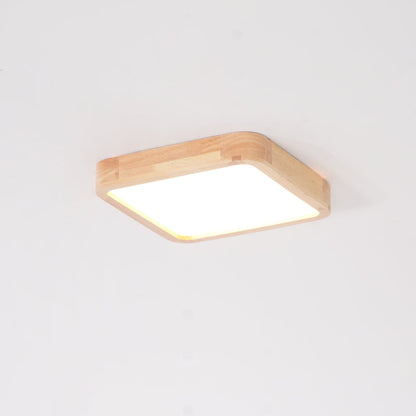 Hano Wooden Geometric Ceiling Light