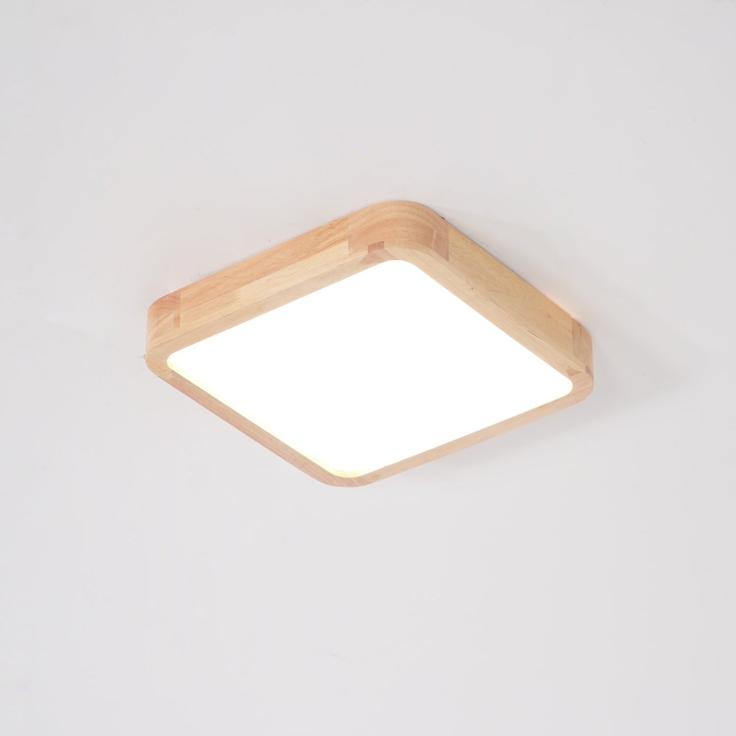 Hano Wooden Geometric Ceiling Light