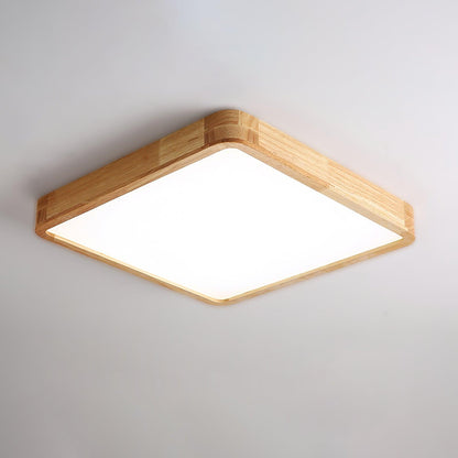 Hano Wooden Geometric Ceiling Light