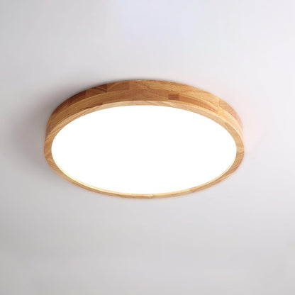 Hano Wooden Geometric Ceiling Light