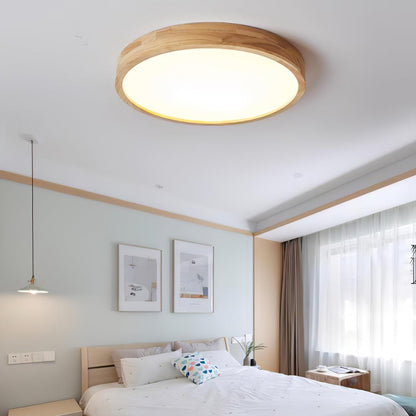 Hano Wooden Geometric Ceiling Light