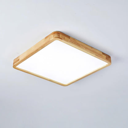 Hano Wooden Geometric Ceiling Light
