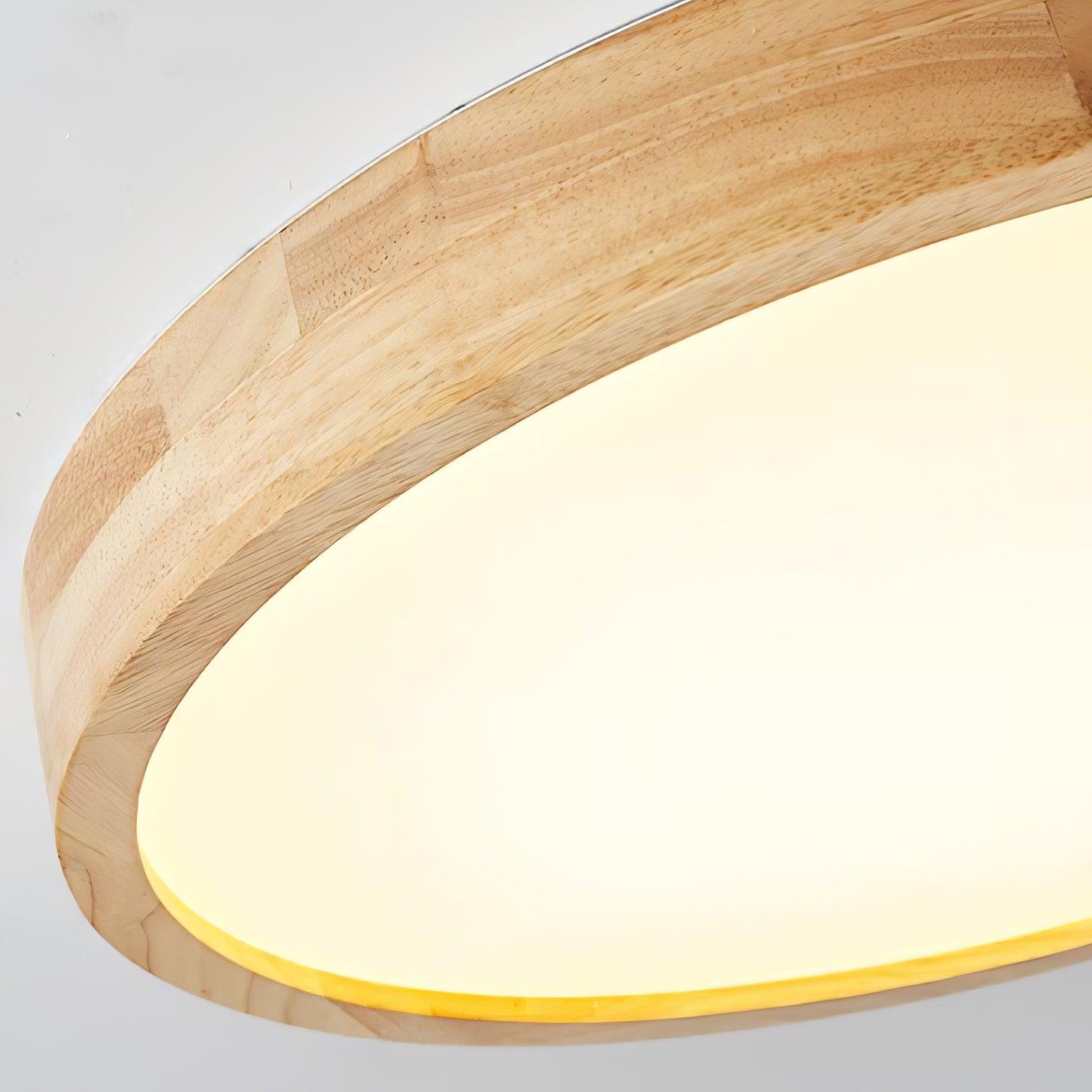 Hano Wooden Geometric Ceiling Light