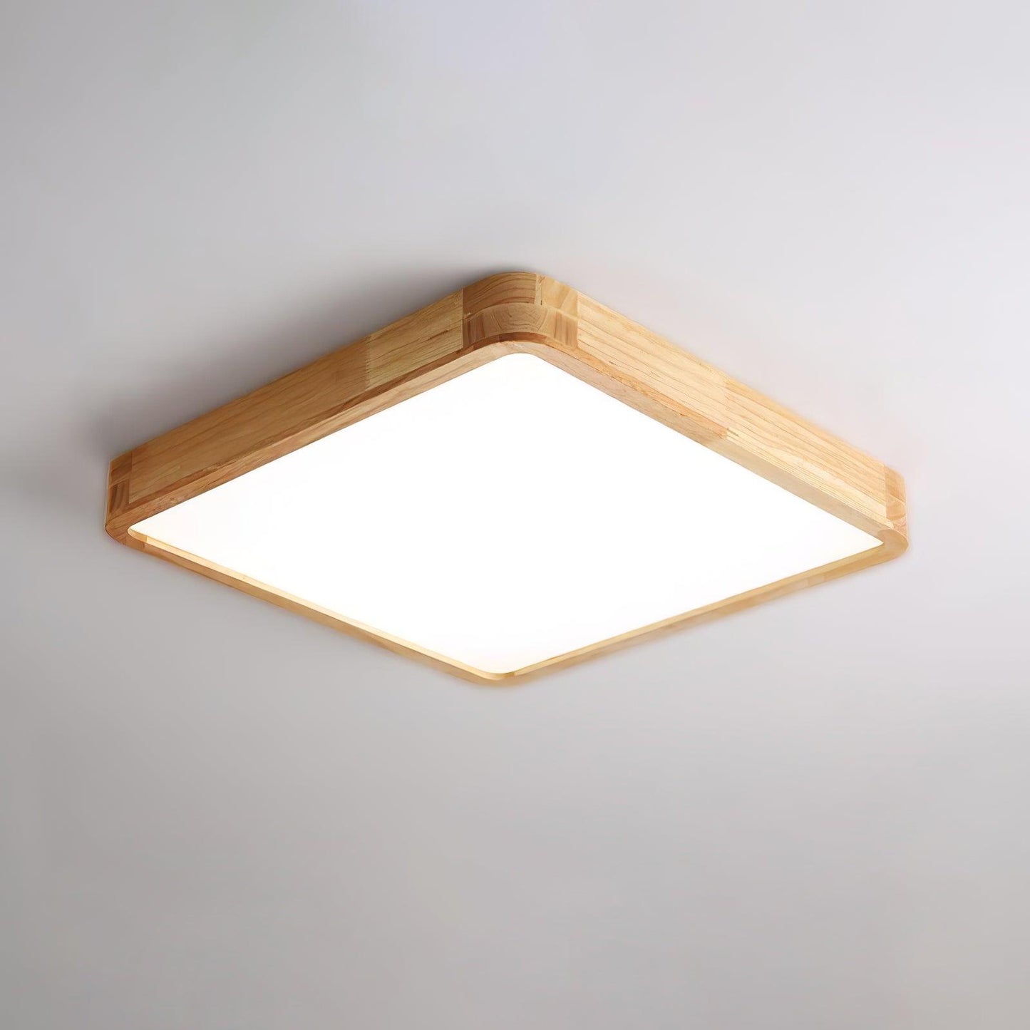 Hano Wooden Geometric Ceiling Light