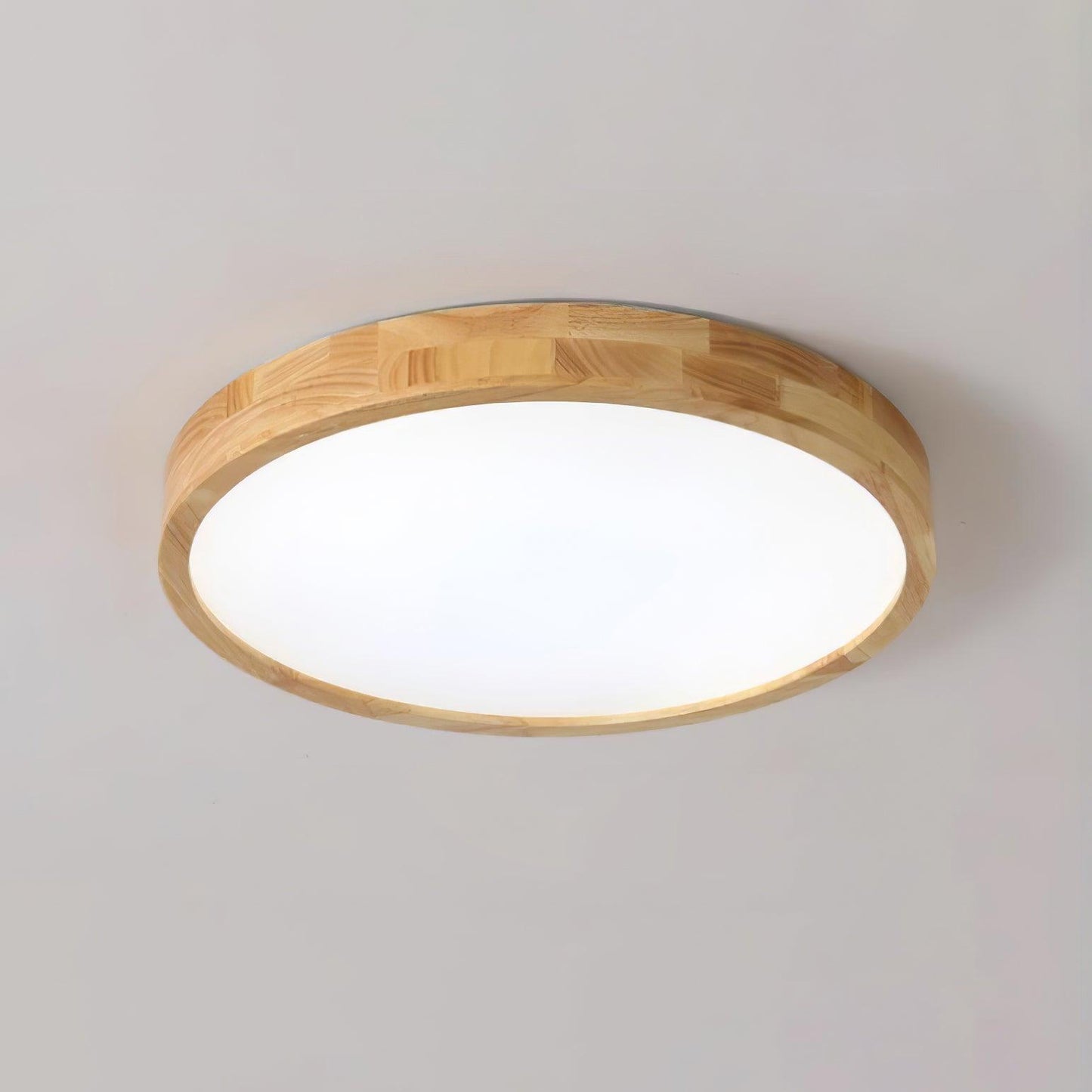Hano Wooden Geometric Ceiling Light