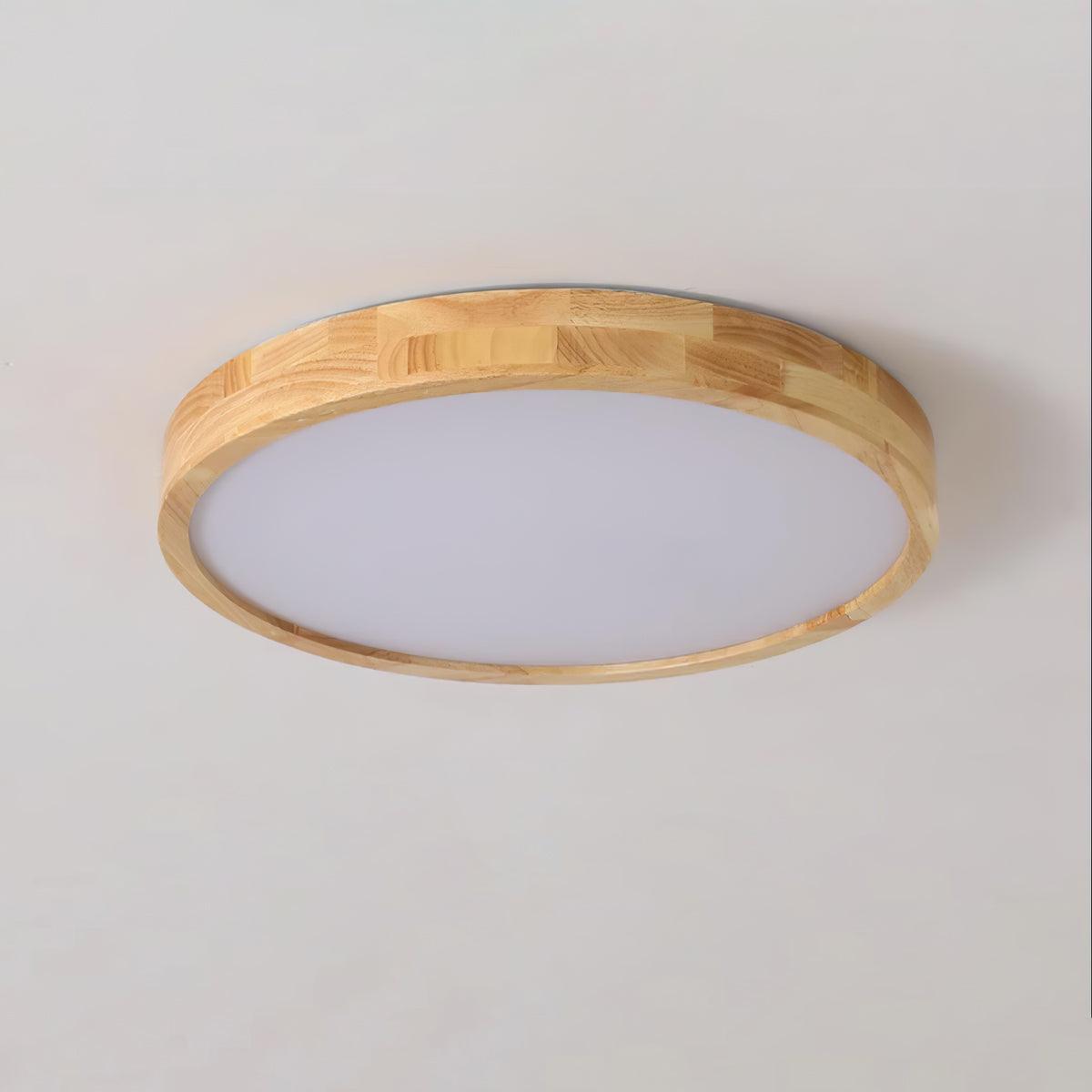 Hano Wooden Geometric Ceiling Light