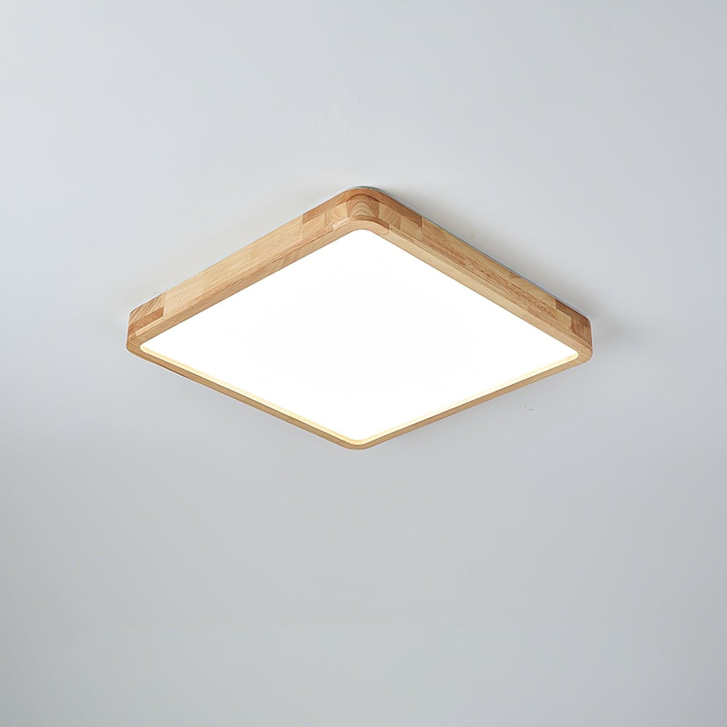 Hano Wooden Geometric Ceiling Light