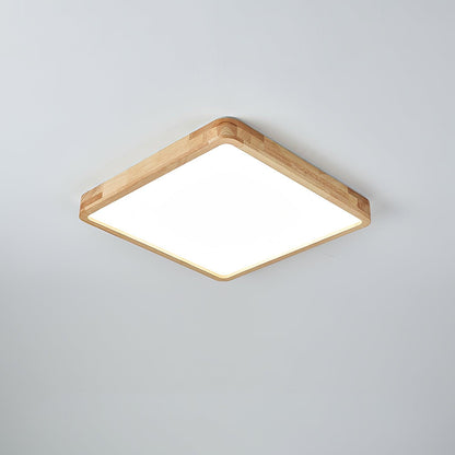Hano Wooden Geometric Ceiling Light