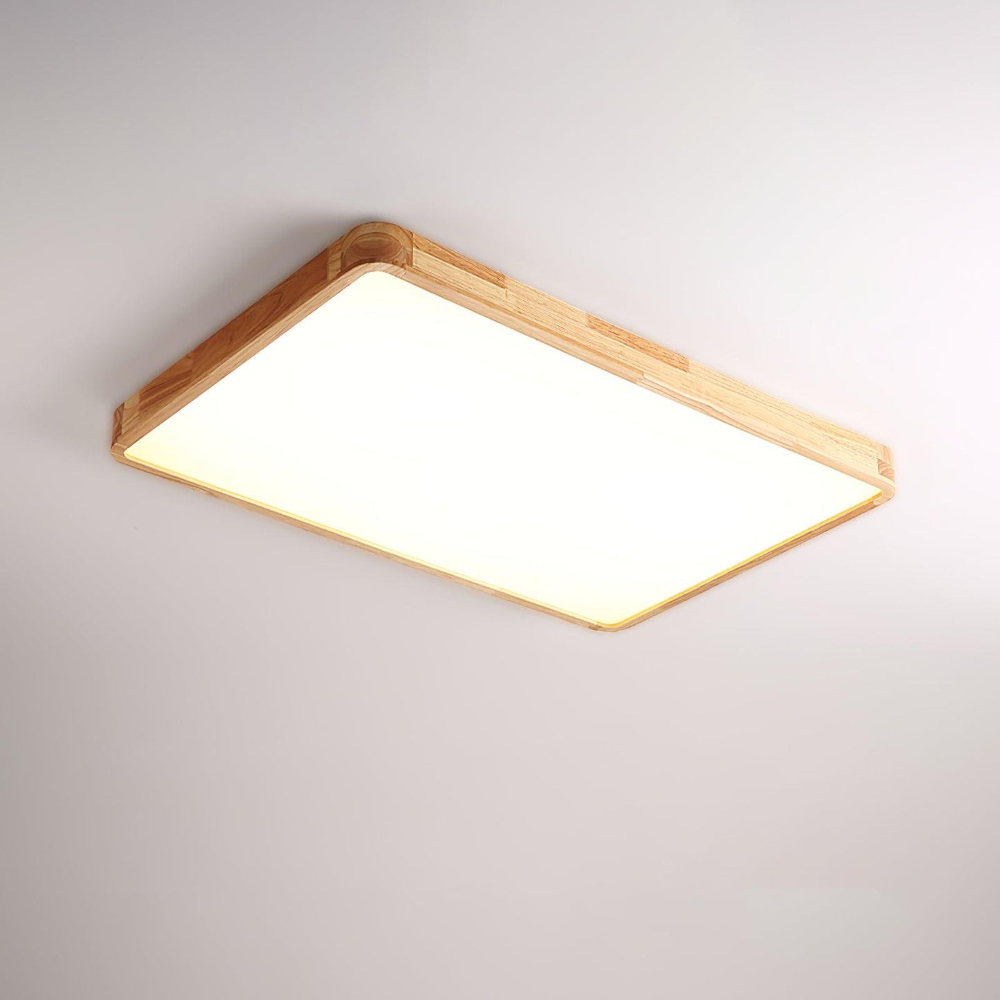 Hano Wooden Geometric Ceiling Light
