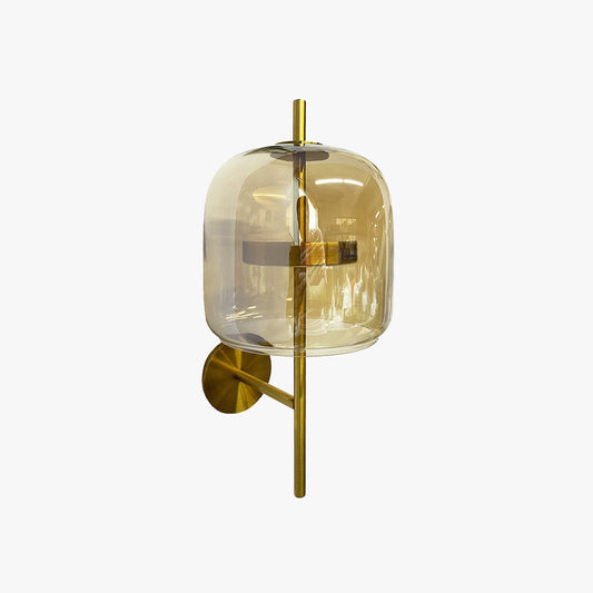 Arisha moderne binnenwandlamp metaal glas slaapkamer