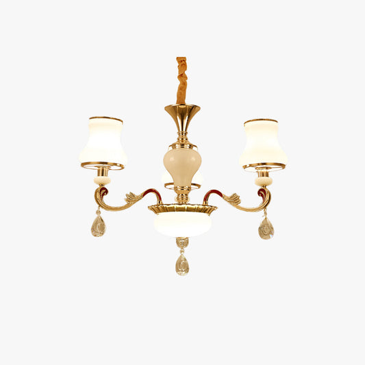 Alessio Retro hanglamp metaal glas woonkamer eetkamer