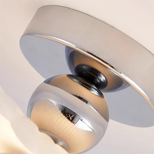 Ilyon moderne gevleugelde, matte lampenkapplafondlamp