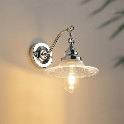 Perivo Polished Chrome Wall Lamp