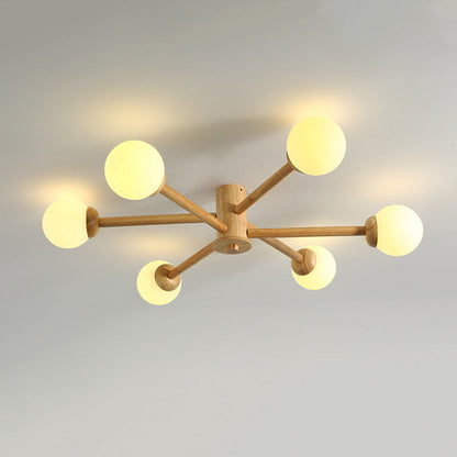 Muto Ceiling Light, Dimmable 6/8 Head