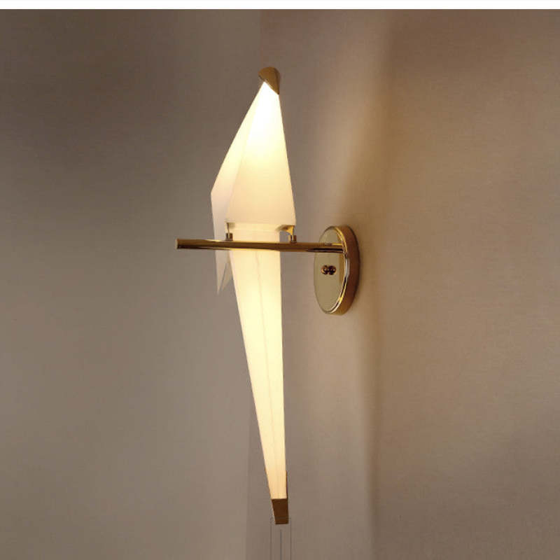 Arisha Wall Lamp Bird Vintage/Art-Deco, Metal/, Bedroom