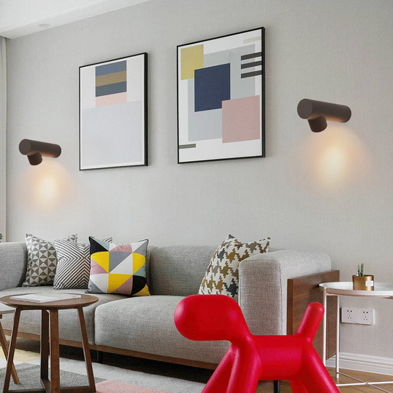 Ray moderne waterdichte buitenwandverlichting, wit en zwart