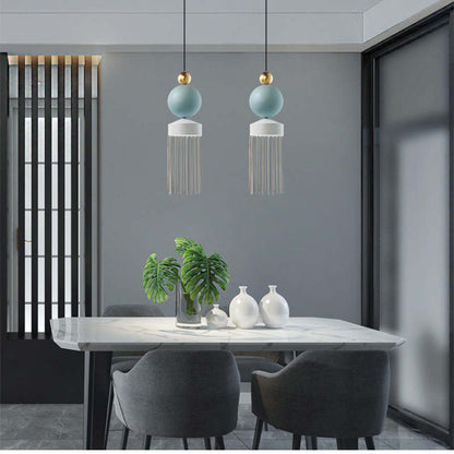 Arisha Modern Tassel Metal Pendant Light