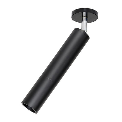 Aria Modern Long Tube Spotlight, Metal, Black/White