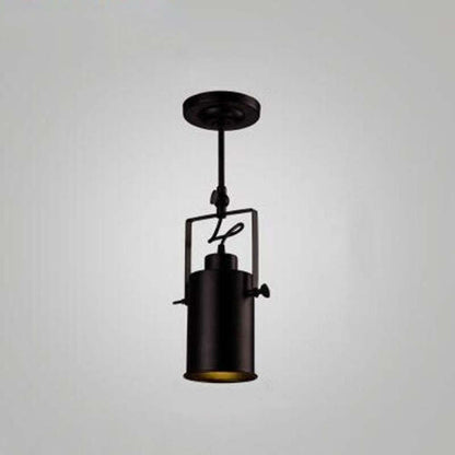 Plafonnier Silva Vintage réglable semi-encastré, noir