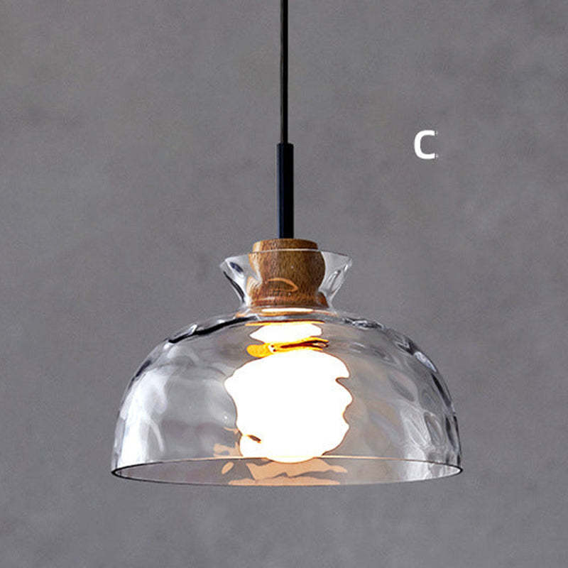 Arisha minimalistische geometrische Glas-Pendelleuchte, Esszimmer