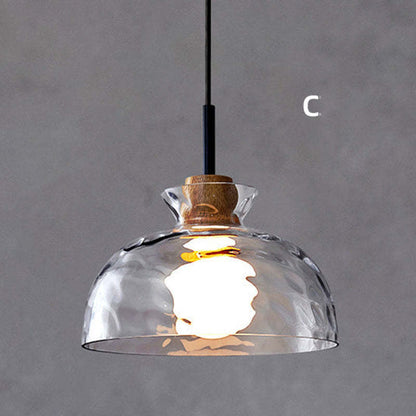 Arisha minimalistische geometrische Glas-Pendelleuchte, Esszimmer