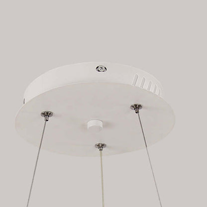 Muto Modern Ring Wood Pendant Light