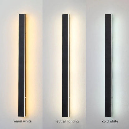 Silex Linear Outdoor Wall Lamp