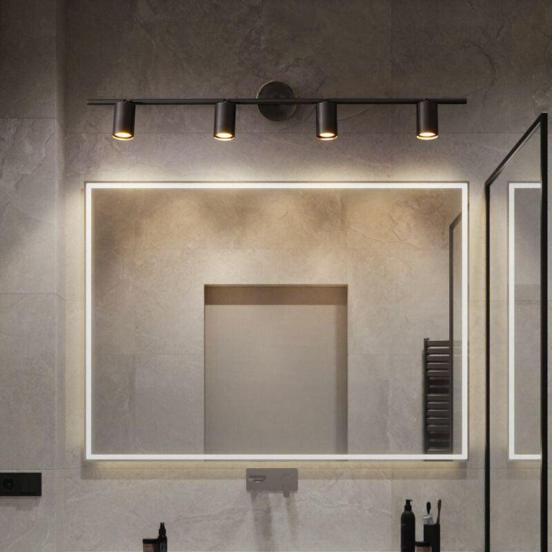 Griv Modern Cylinder Rotatable Spotlight Wall Lamp Brass