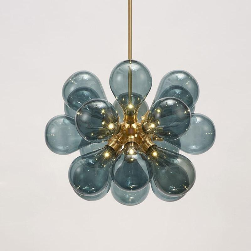 Valentina Chic Cluster-Glasblasen-Pendelleuchte