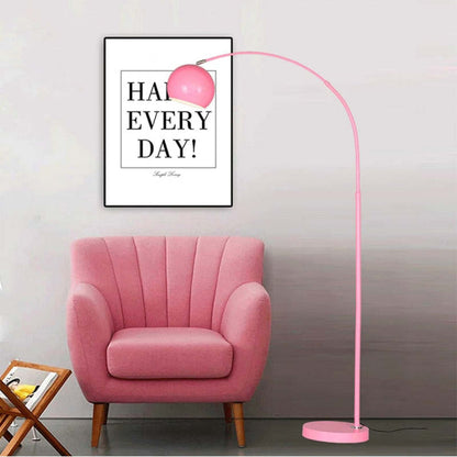 Mira Macaron Modern Fishing Arc Floor Lamp