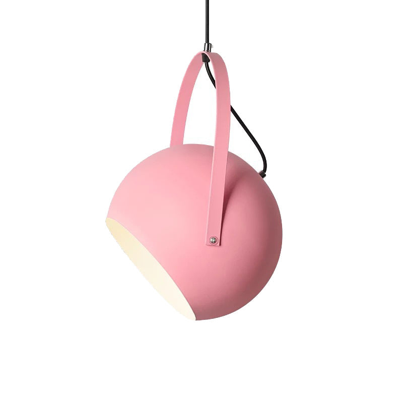 Aira Colorful Art Deco Pendant Light, Spherical,  Bedroom