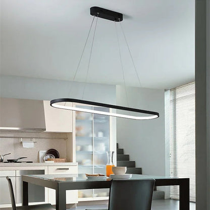 Suspension d'intérieur ovale minimaliste Junel