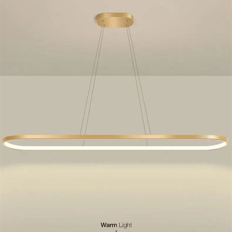 Suspension d'intérieur ovale minimaliste Junel