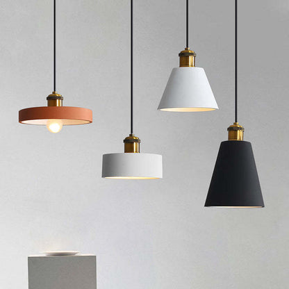 Aria Art Deco Minimalist Monochrome Pendant Light