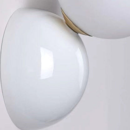 Applique d'intérieur LED moderne Valentina noir blanc métal salon