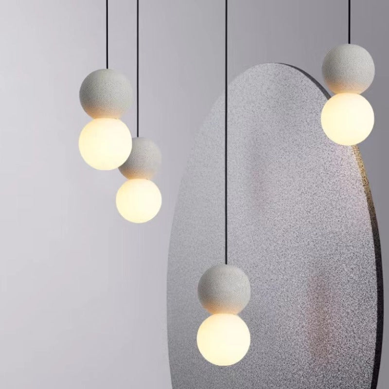 Avi Suspension LED Moderne Métal Noir Chambre Salon