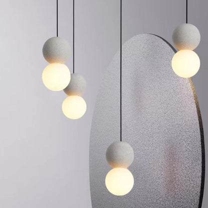 Avi Suspension LED Moderne Métal Noir Chambre Salon