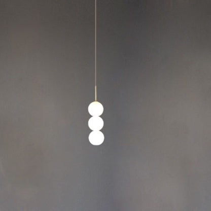 Valentina  Pendant Light White Bubble Nordic