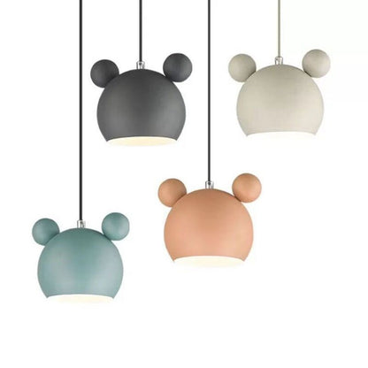 Valentina Mouse Head Pendelleuchte, 5 Farben